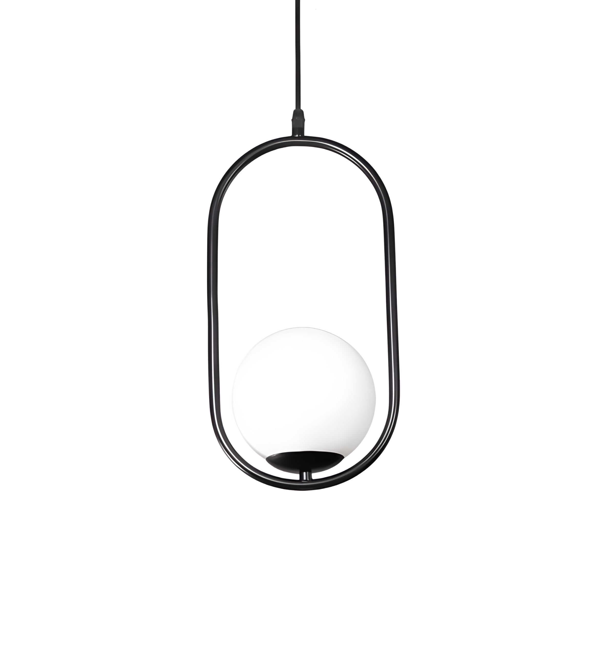 Modern 1-Light Glass Pendant - Image 2