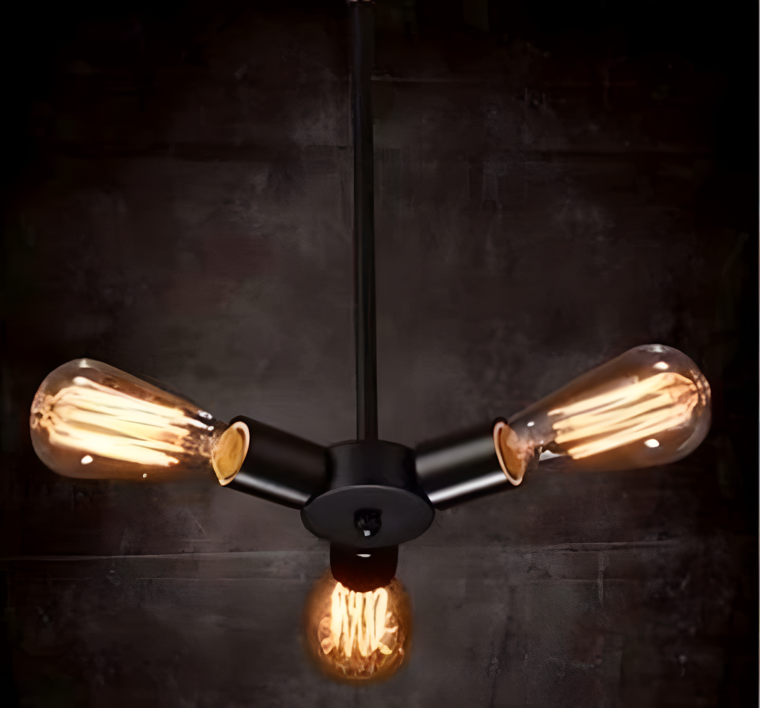 Modern 3-Light Chandelier