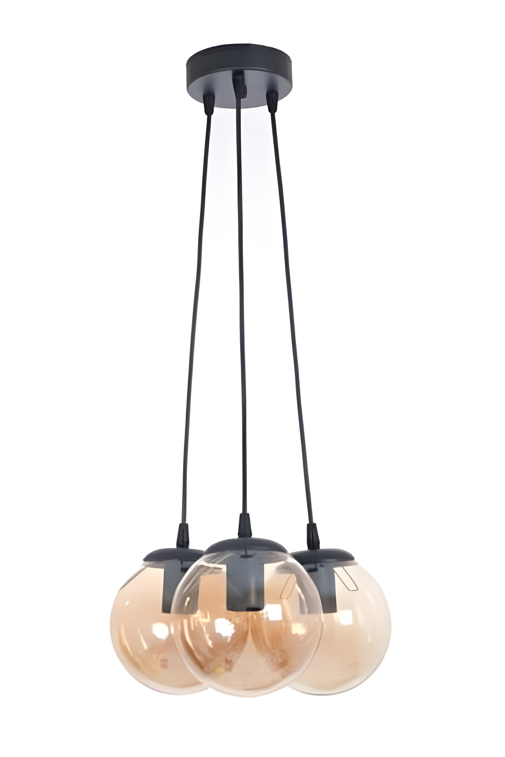 Modern 3-Light Minimalist Chandelier - Image 2