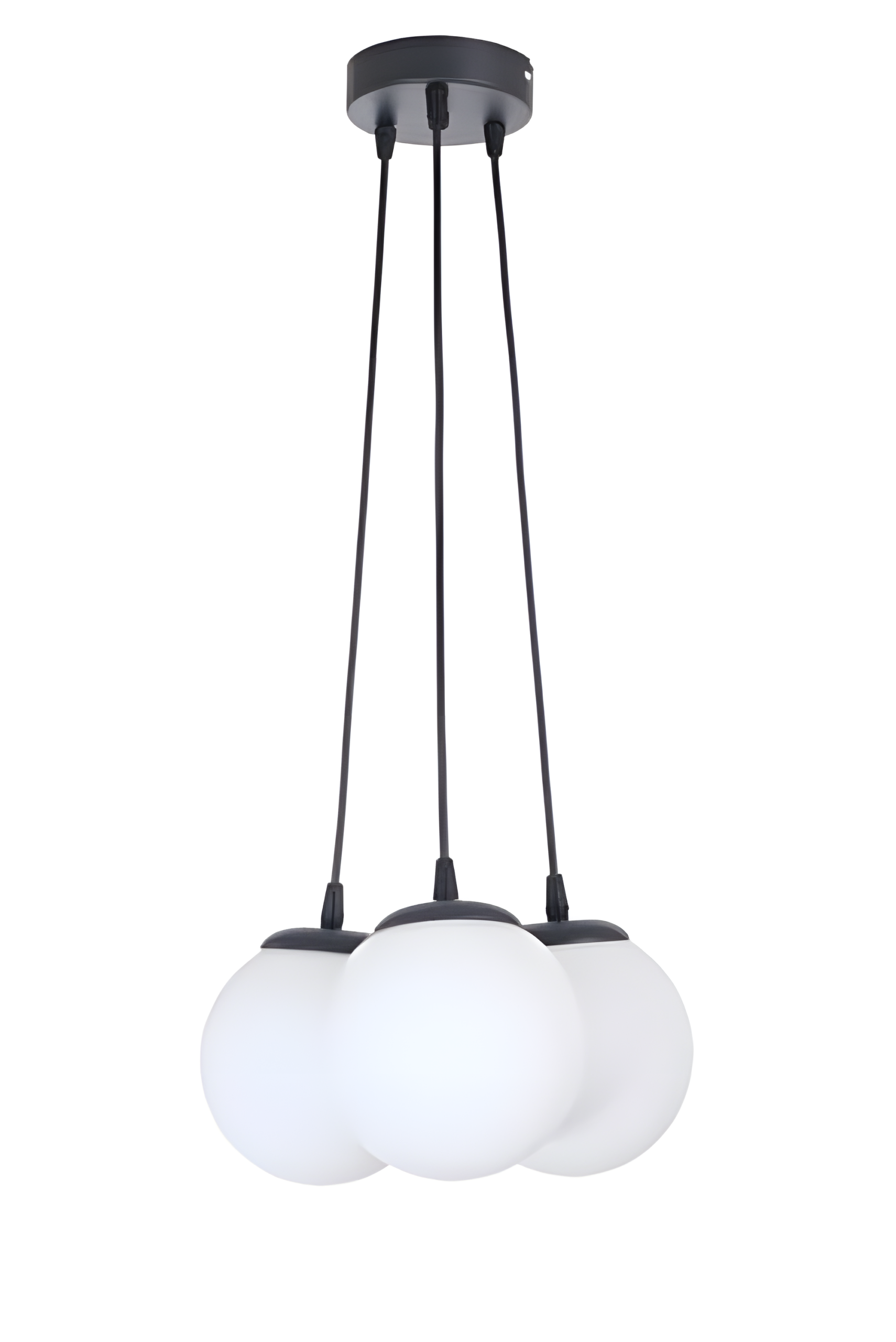 Modern 3-Light Minimalist Chandelier