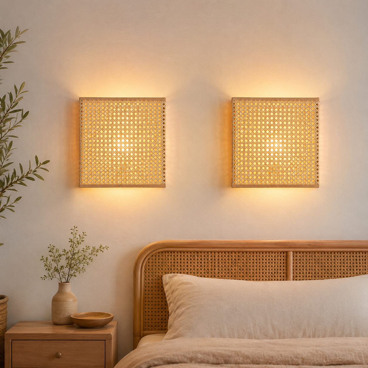 Rattan Wall Lamp -VL-TBS-2377345 - Image 2