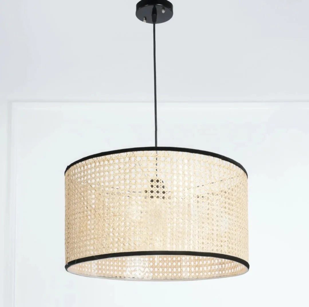 Rattan Boho Ceiling Lamp -VL-TBS-1396365 - Image 2
