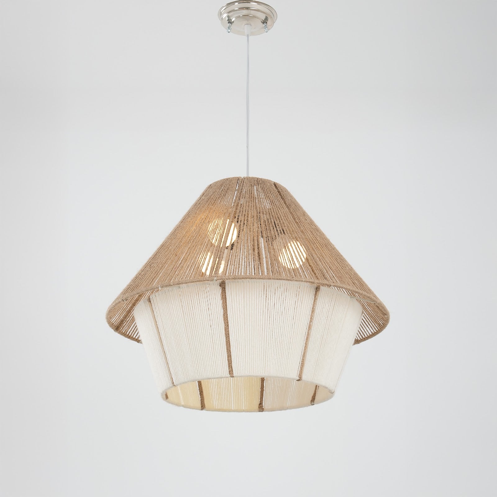 Burlap Boho Ceiling Lamp -VL-TBS-1485454 - Image 2