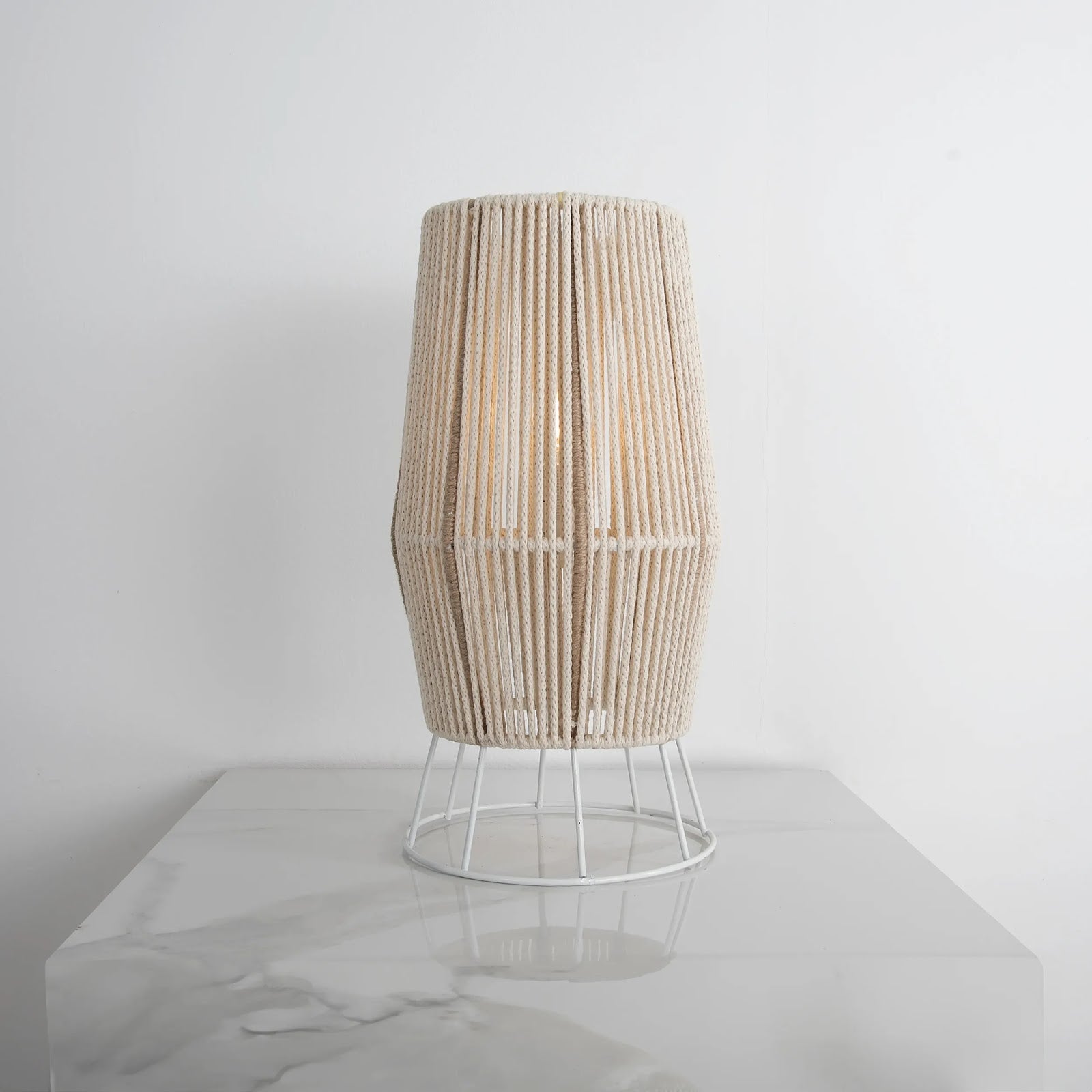 Makrami Boho Floor Lamp -VL-TBS-1076045
