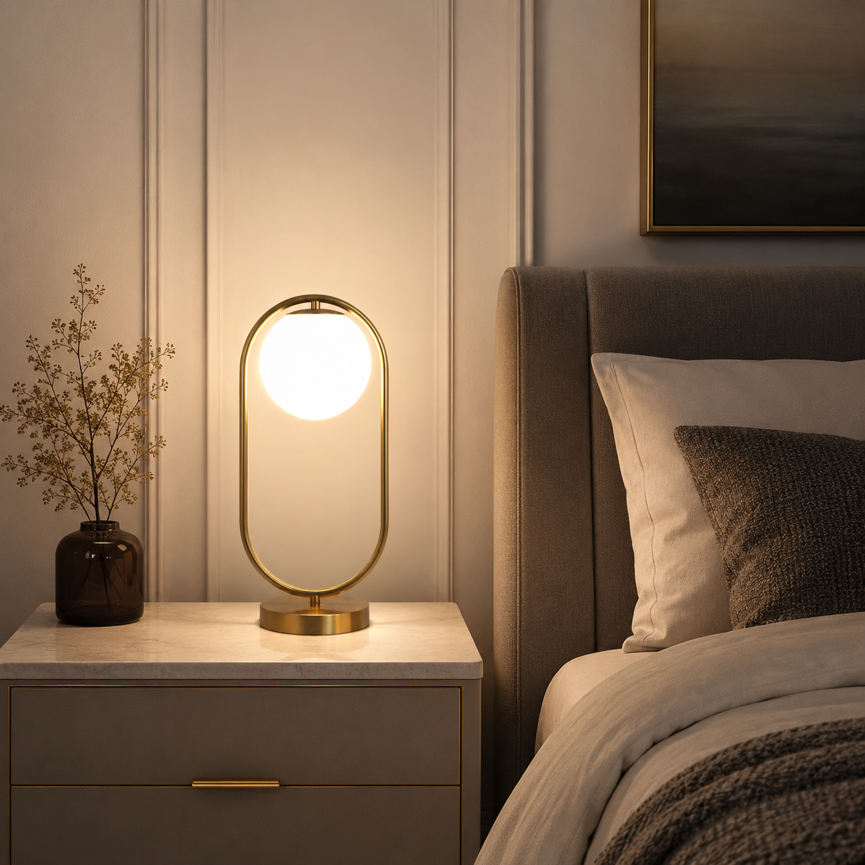 Modern Globe Table Lamp -VL-TBS-1684653 - Image 2