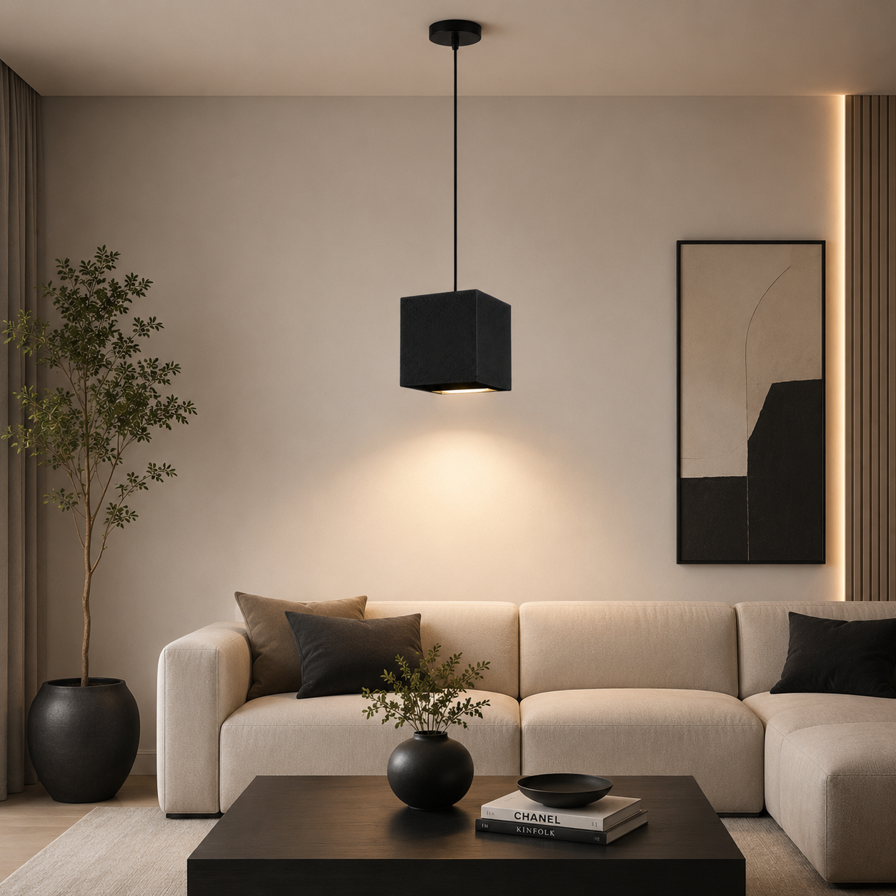 Fiberglass Ceiling Lamp -VL-TBS-301271 - Image 2