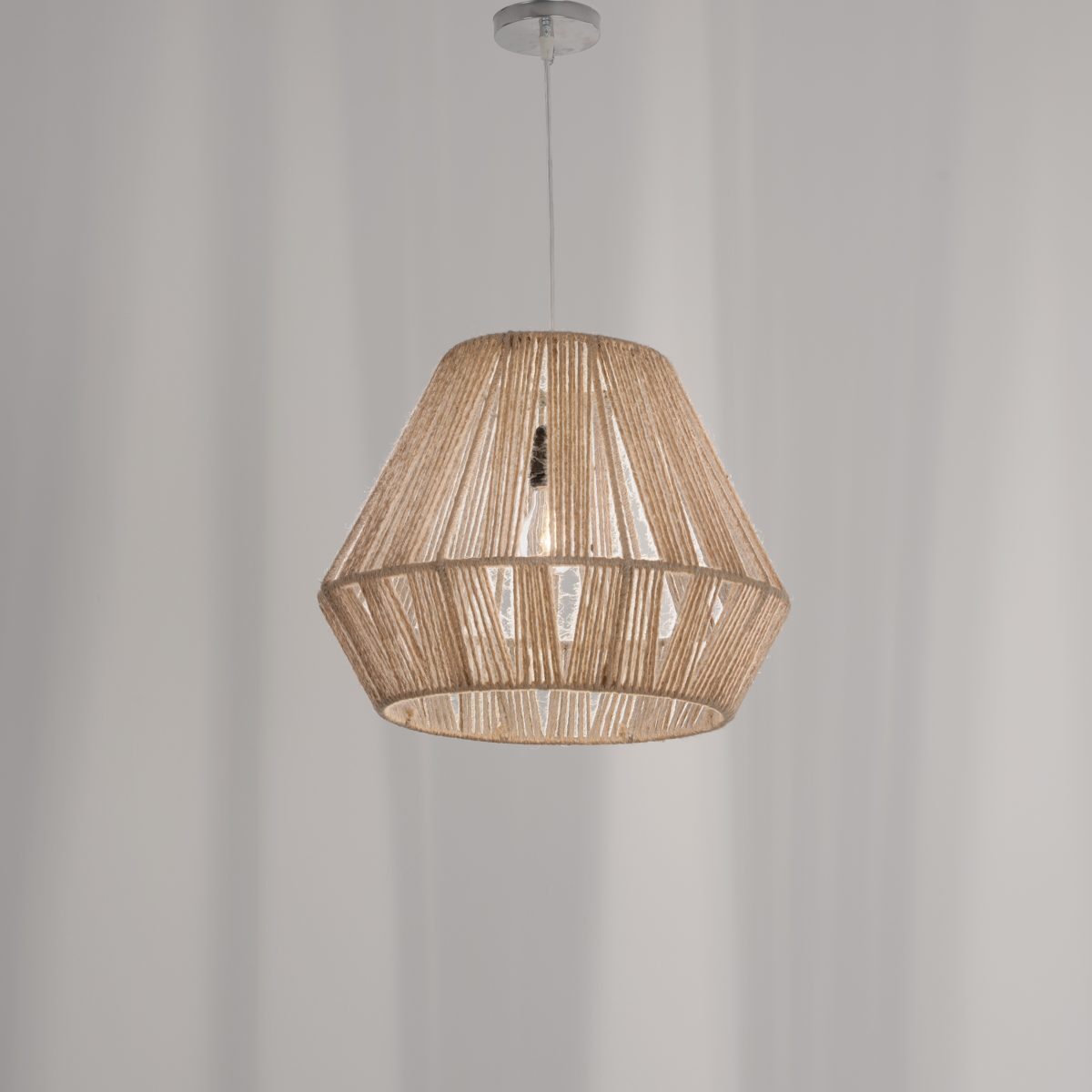 Burlap Boho Ceiling Lamp -VL-TBS-1537506 - Image 2