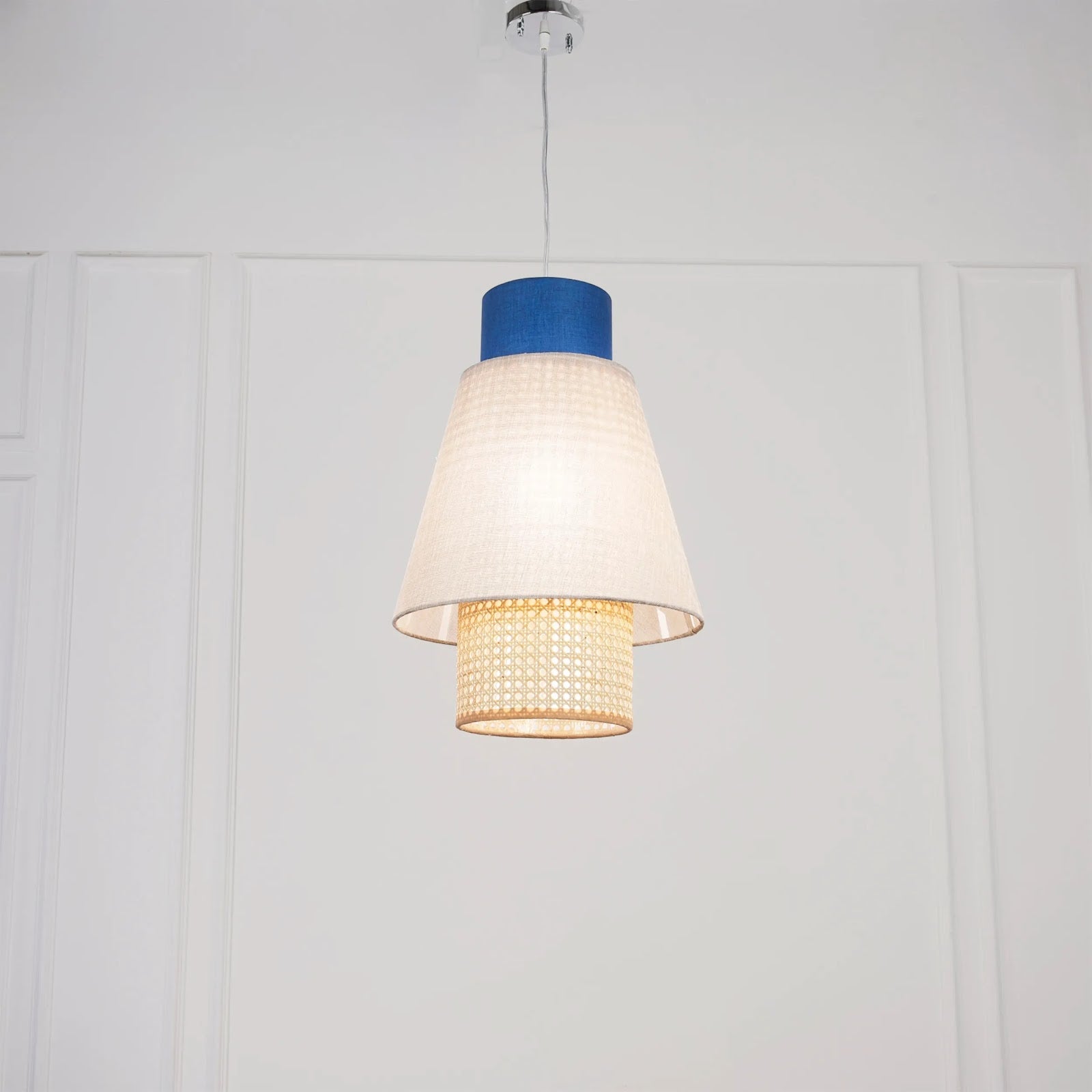 Rattan Boho Ceiling Lamp -VL-TBS-1392361 - Image 2