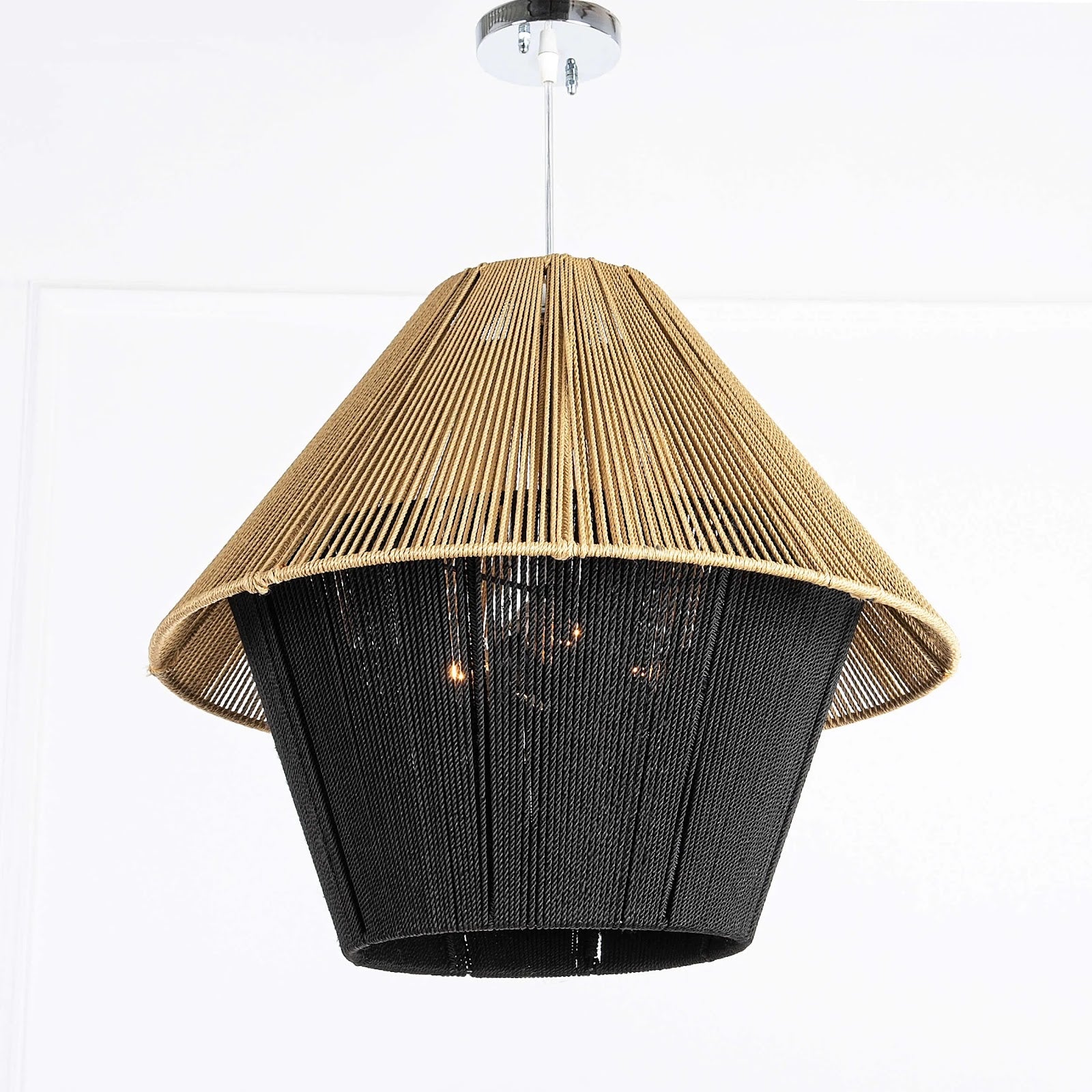 Makrami Boho Ceiling Lamp -VL-TBS-1465434 - Image 2