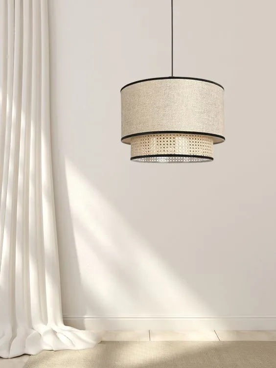 Rattan Boho Ceiling Lamp -VL-TBS-2341309