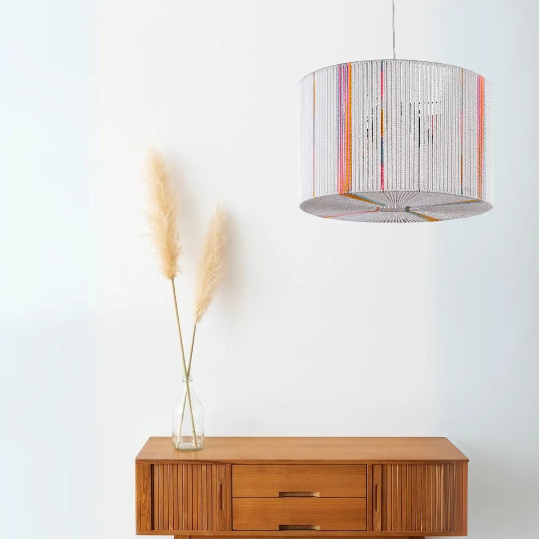 Makrami Boho Ceiling Lamp -VL-TBS-1432401 - Image 2