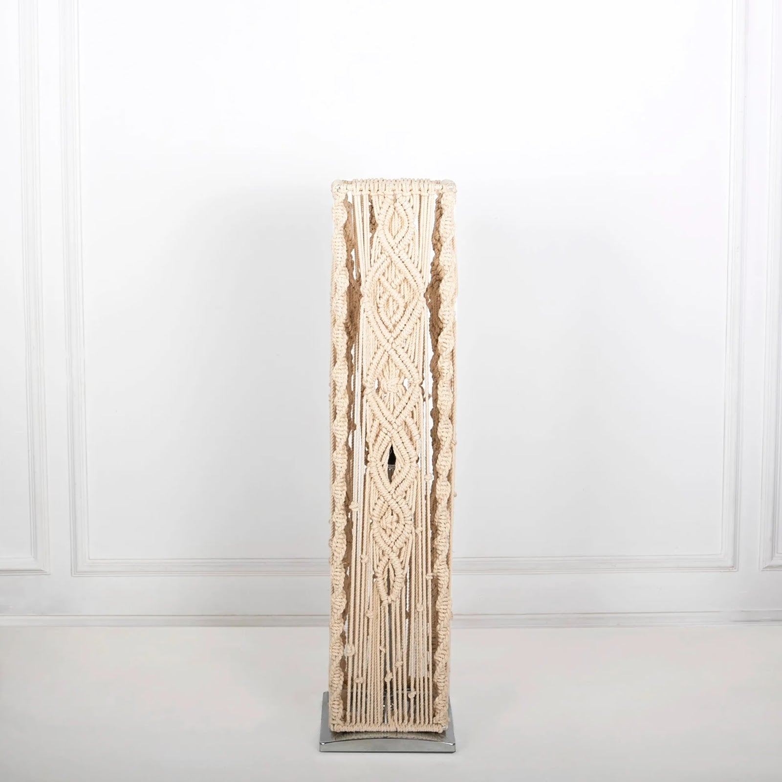 Makrami Boho Floor Lamp -VL-TBS-1080049
