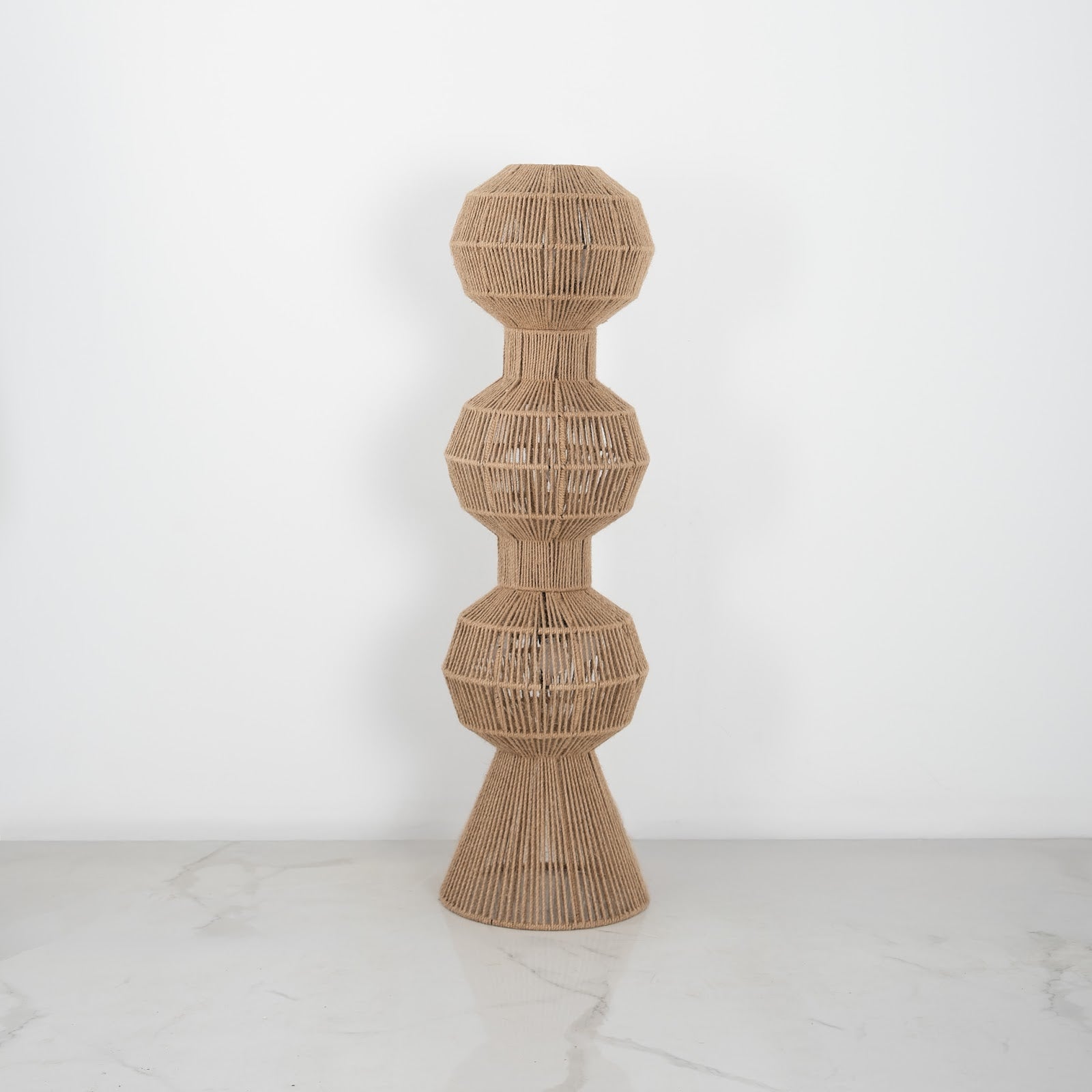 Burlap Boho Floor Lamp -VL-TBS-1082051