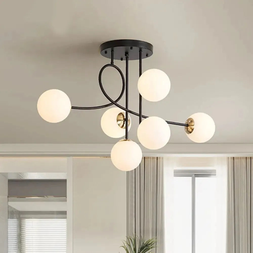 Modern Globe Ceiling Lamp -VL-TBS-2204172