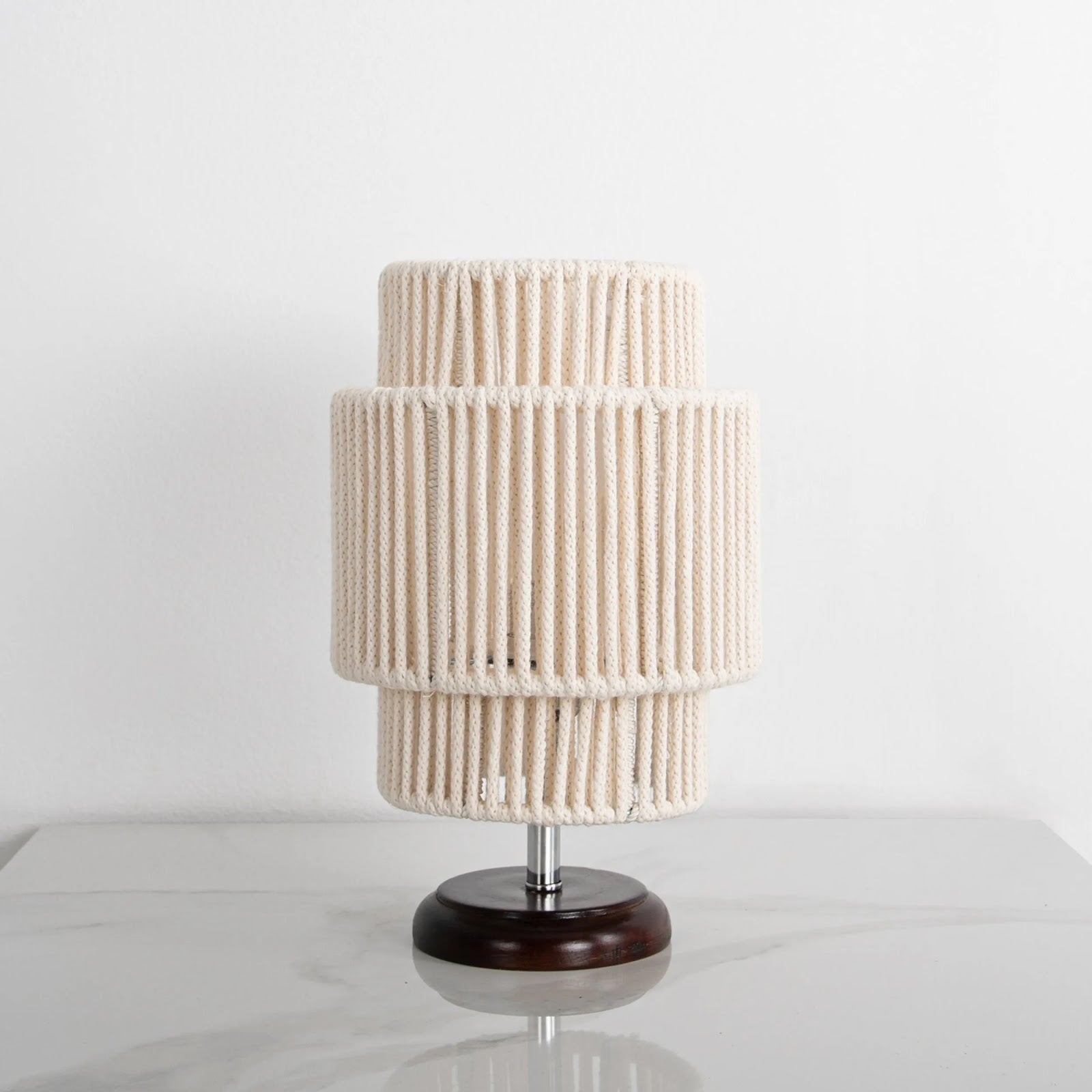 Makrami Boho Table Lamp -VL-TBS-883853