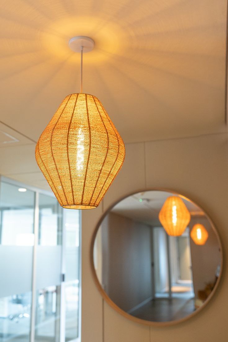 Burlap Boho Ceiling Lamp -VL-TBS-2363331