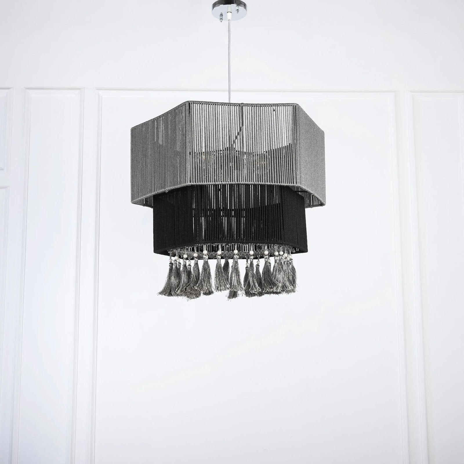 Makrami Boho Ceiling Lamp -VL-TBS-1445414