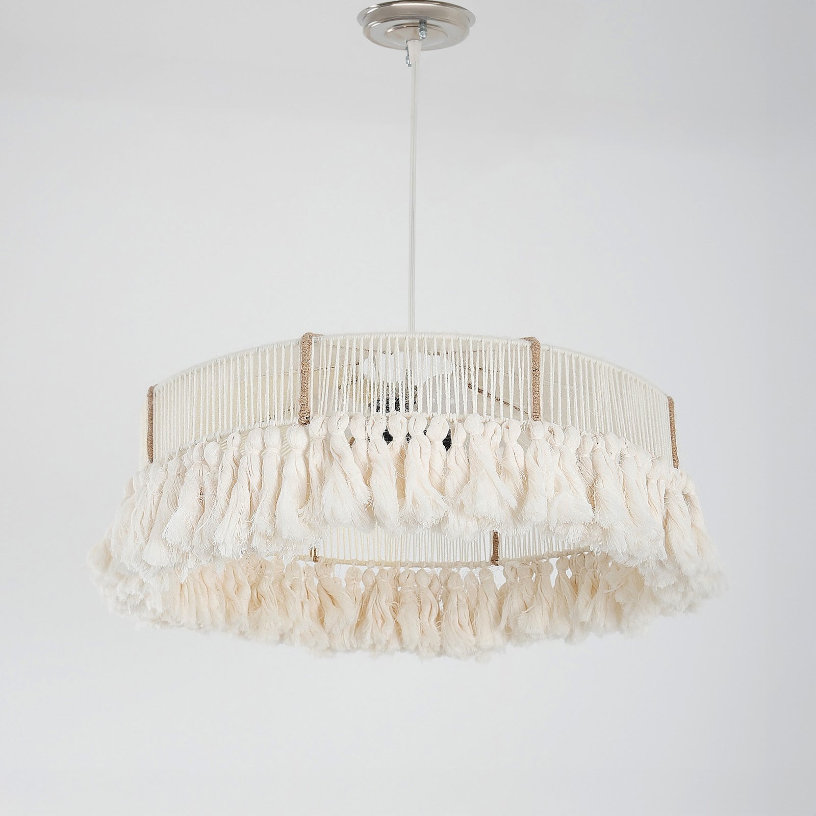 Makrami Boho Ceiling Lamp -VL-TBS-1414383 - Image 2