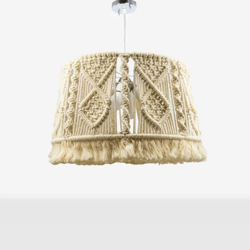 Makrami Boho Ceiling Lamp -VL-TBS-2354322