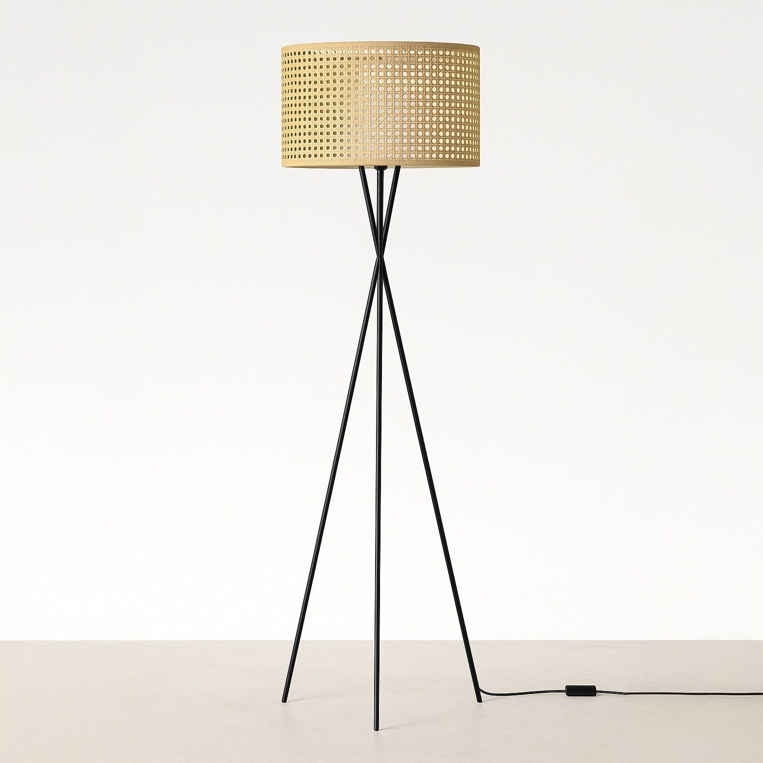 Rattan Boho Floor Lamp -VL-TBS-1061030