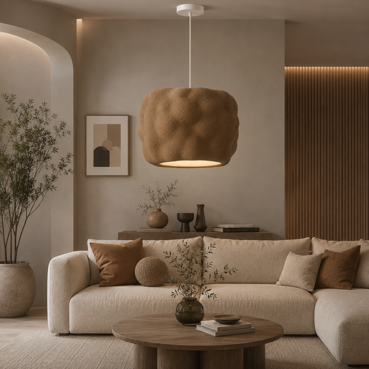 Fiberglass Ceiling Lamp -VL-TBS-348318 - Image 2