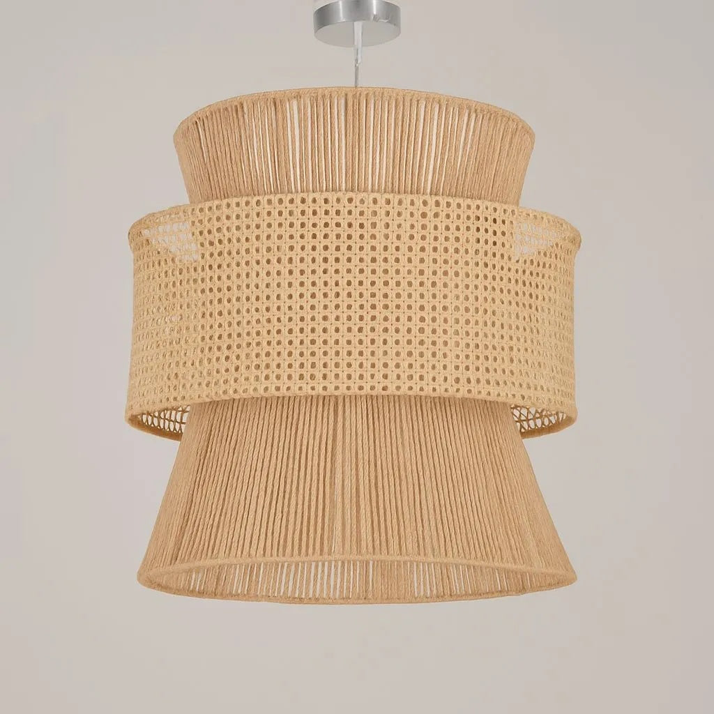 Burlap Boho Ceiling Lamp -VL-TBS-2367335