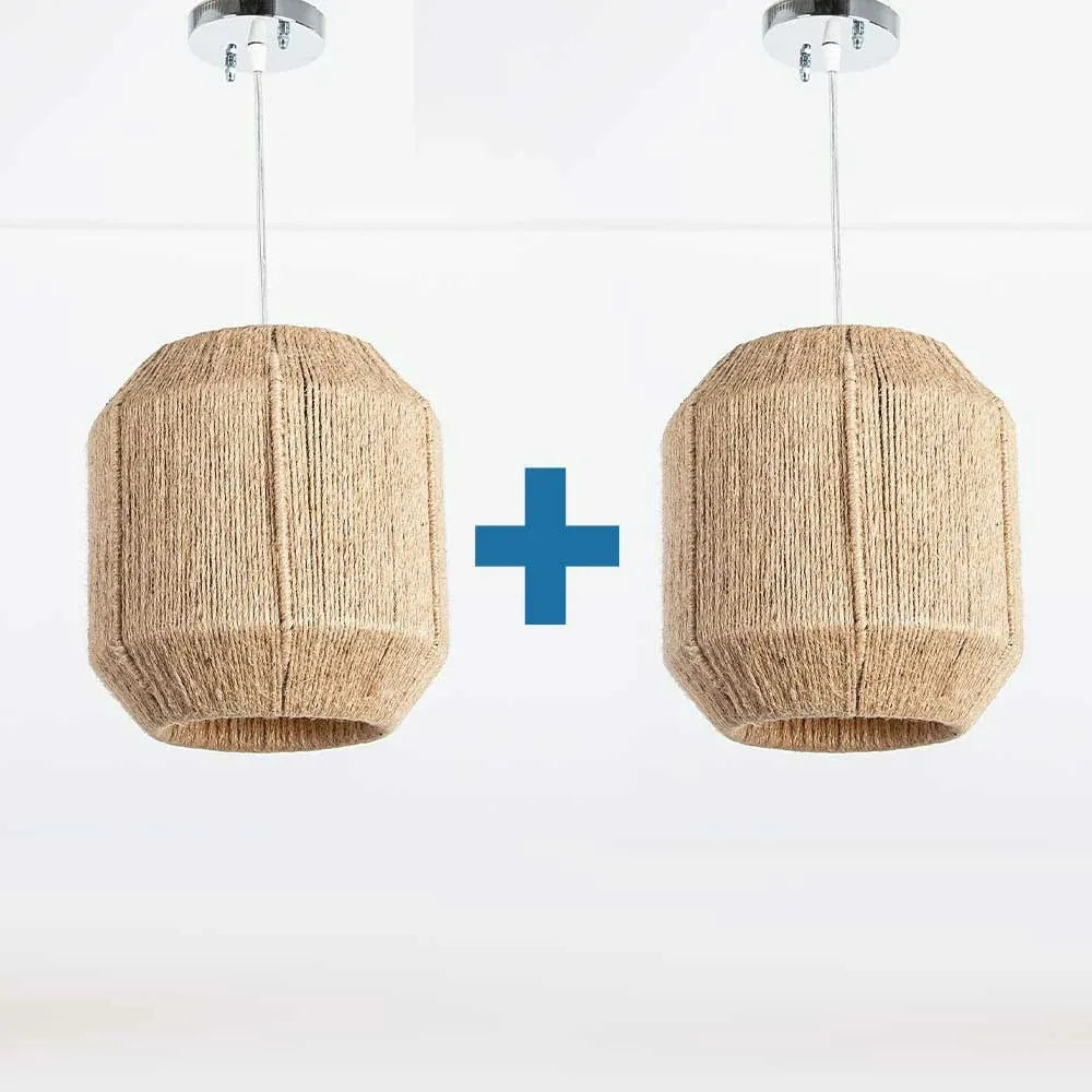 Burlap Ceiling Lamp -VL-TBS-2430398