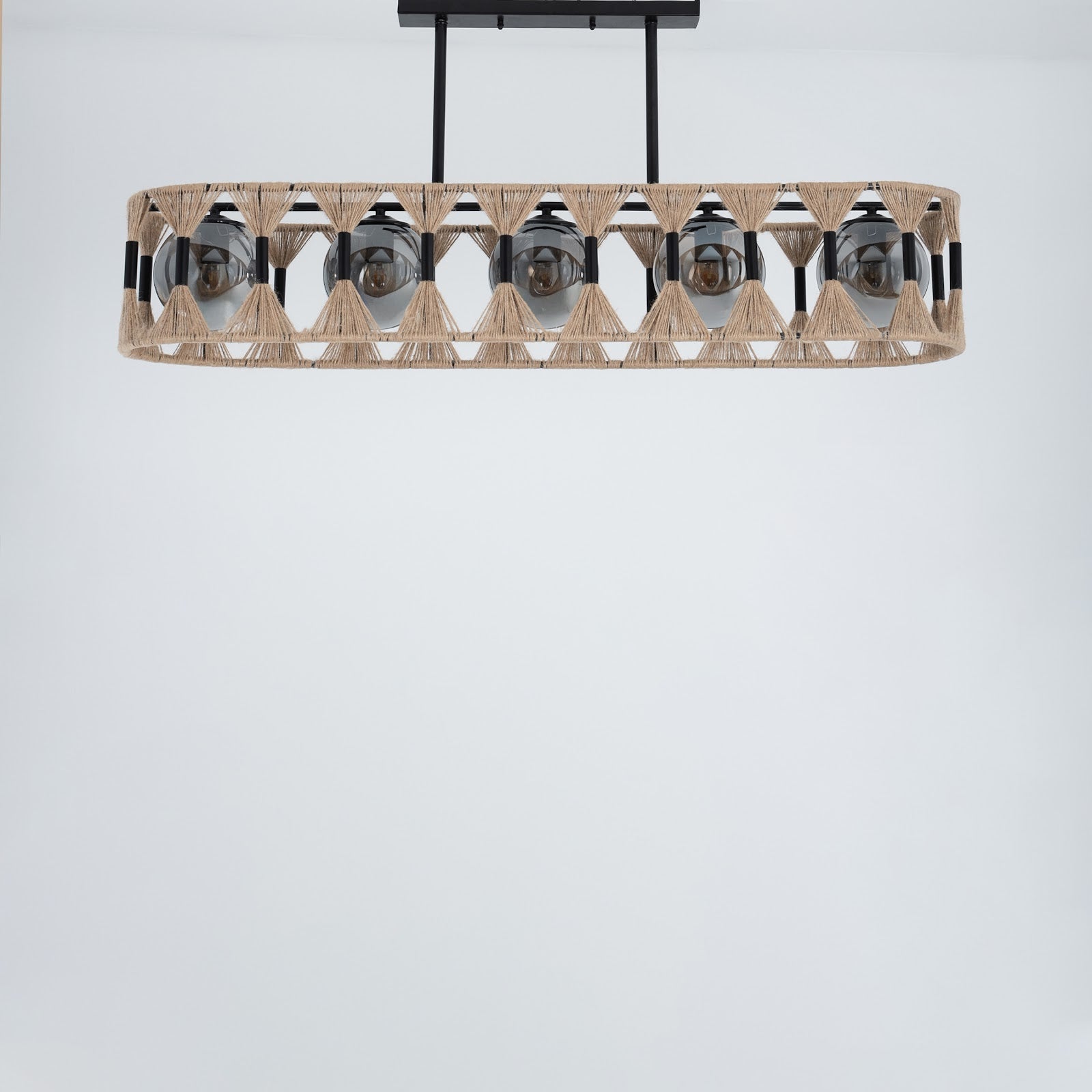 Burlap Boho Ceiling Lamp -VL-TBS-1488457 - Image 2