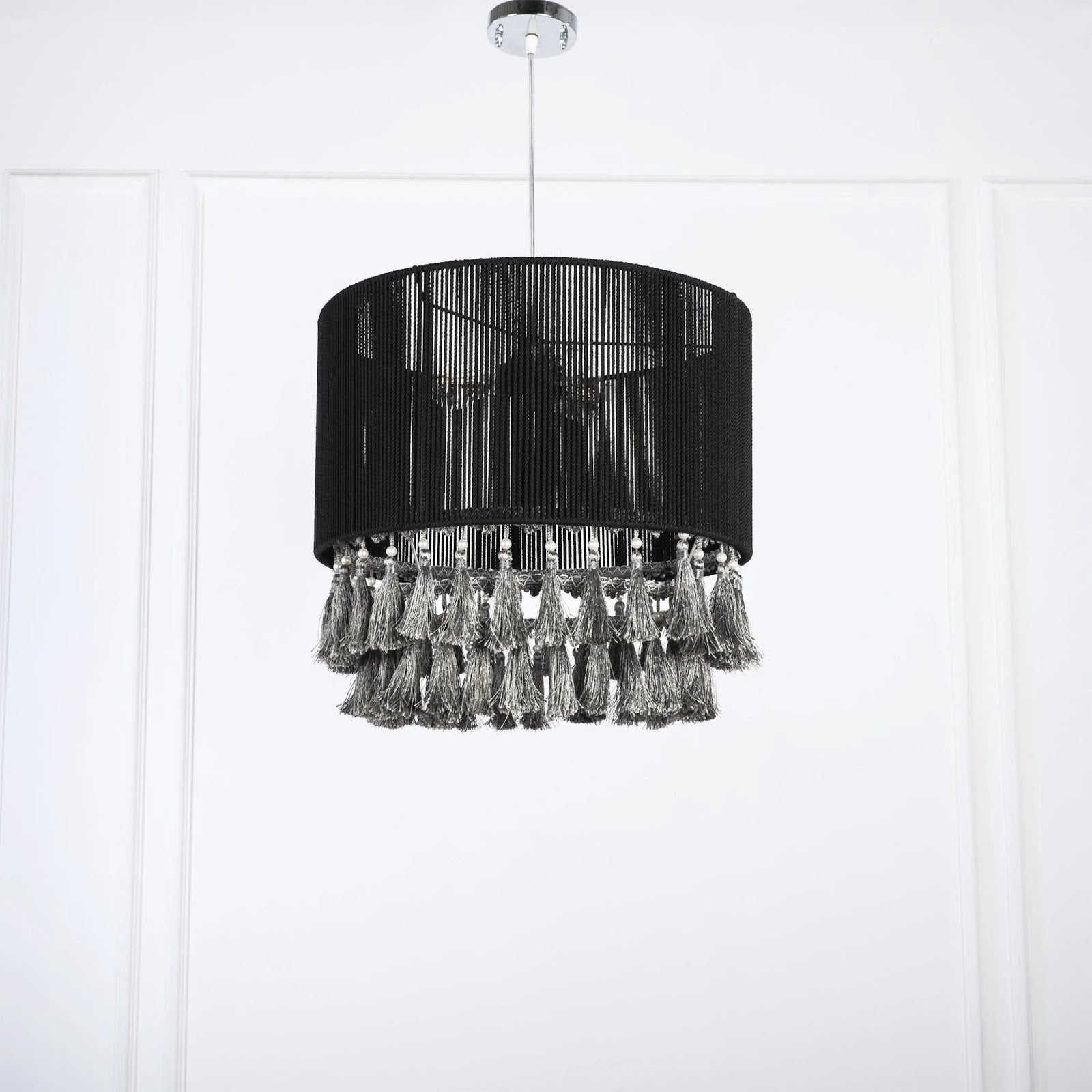 Makrami Boho Ceiling Lamp -VL-TBS-1467436 - Image 2