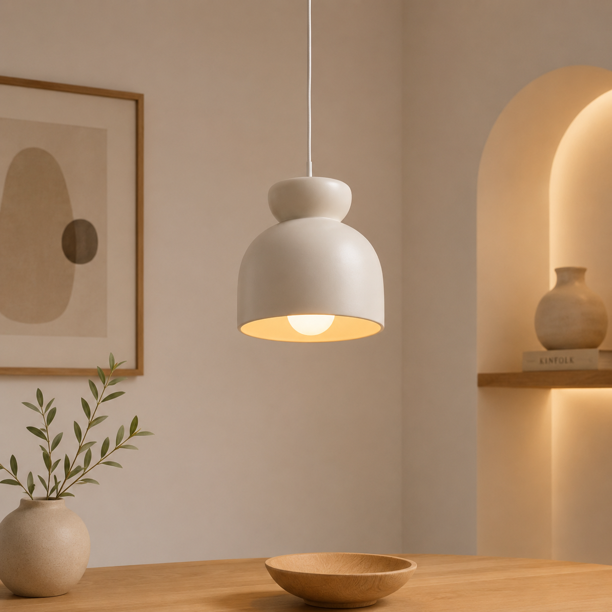 Fiberglass Ceiling Lamp -VL-TBS-381351 - Image 2