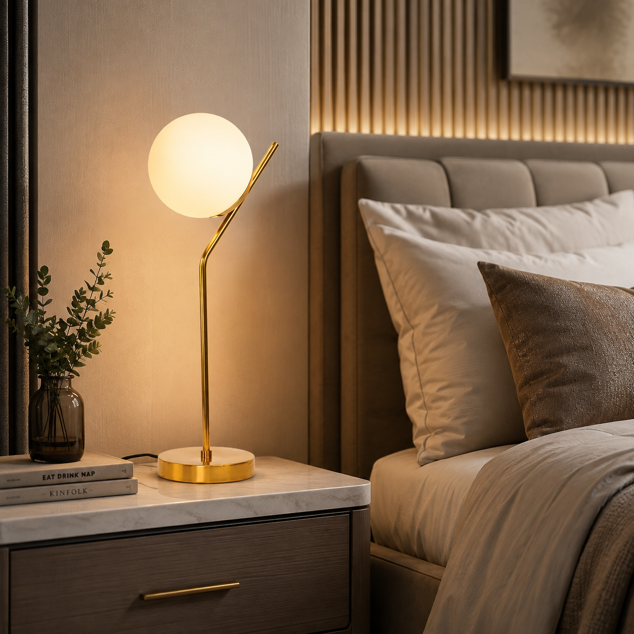 Modern Globe Table Lamp -VL-TBS-1687656 - Image 2