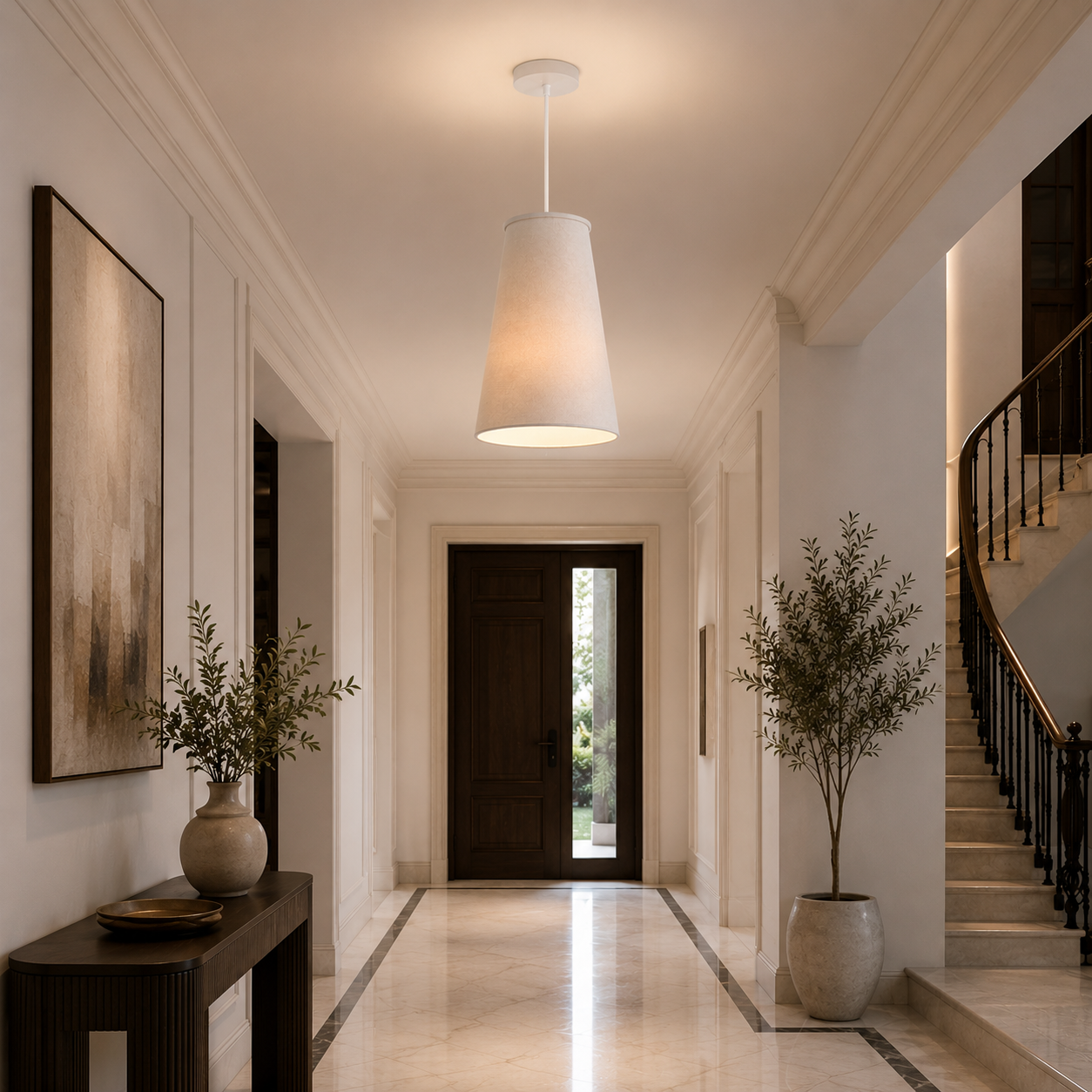 Fiberglass Ceiling Lamp -VL-TBS-305275 - Image 2