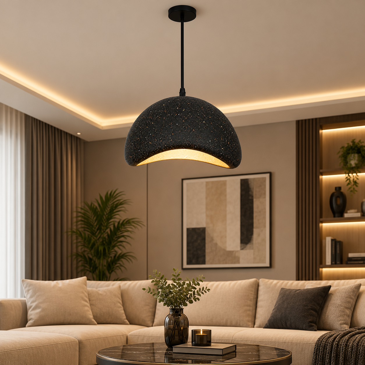 Fiberglass Ceiling Lamp -VL-TBS-310280 - Image 2