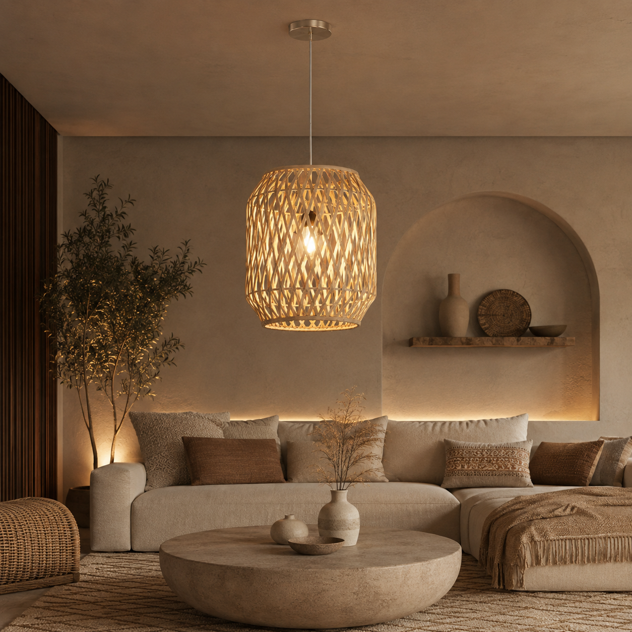 Bambo Boho Ceiling Lamp -VL-TBS-1594563 - Image 2