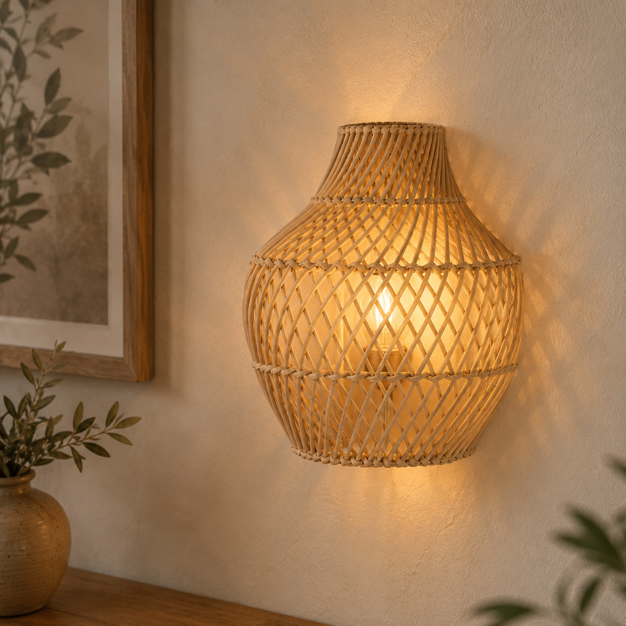 Bambo Boho Wall Lamp -VL-TBS-486456 - Image 2