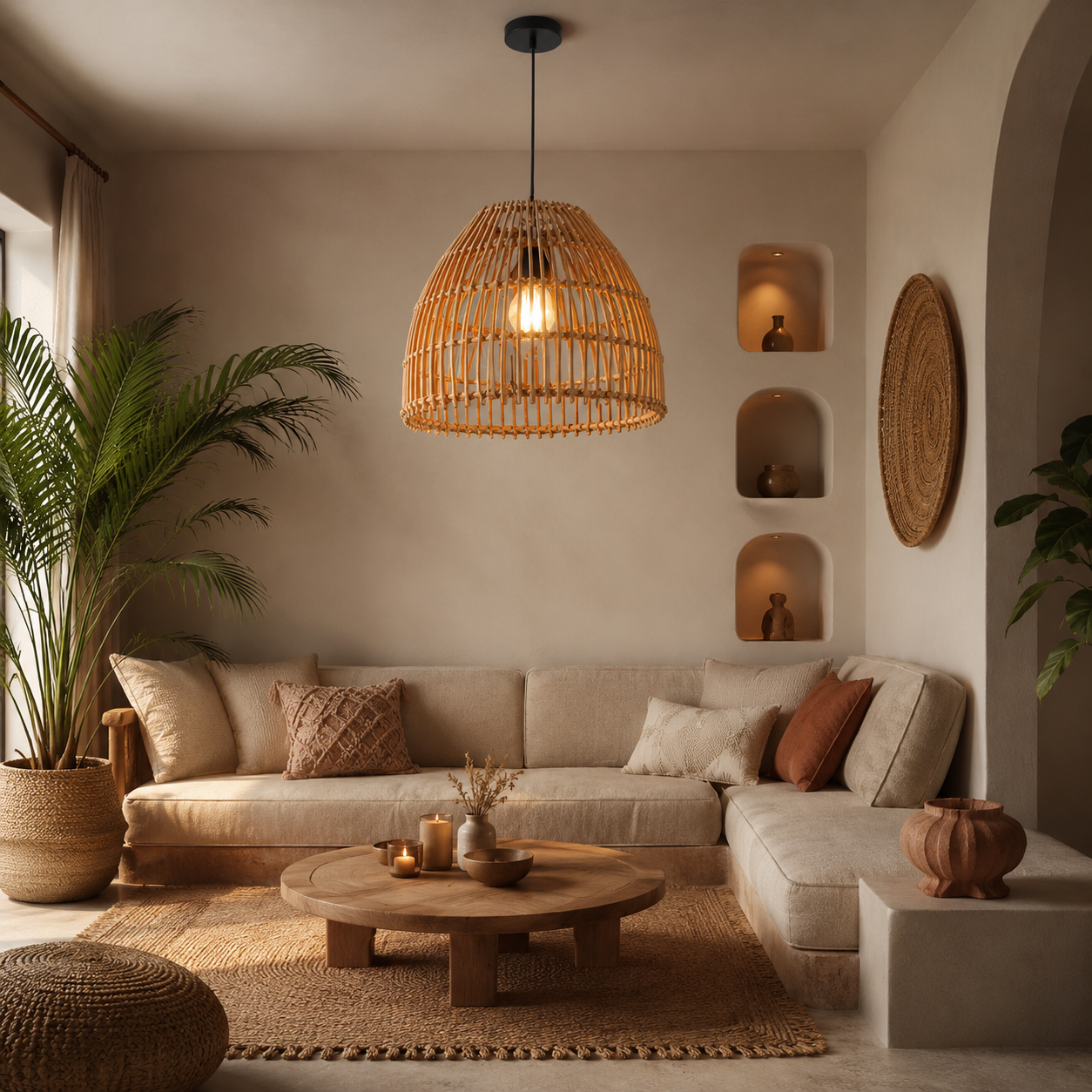 Bambo Boho Ceiling Lamp -VL-TBS-220190 - Image 2
