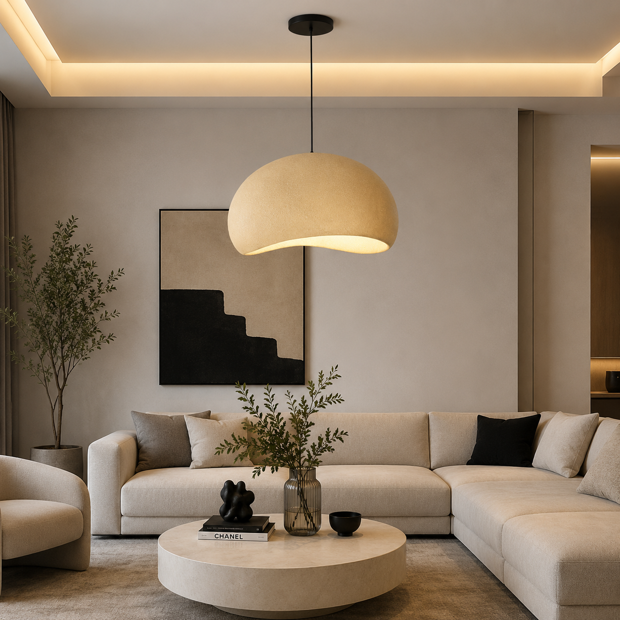 Fiberglass Ceiling Lamp -VL-TBS-352322 - Image 2