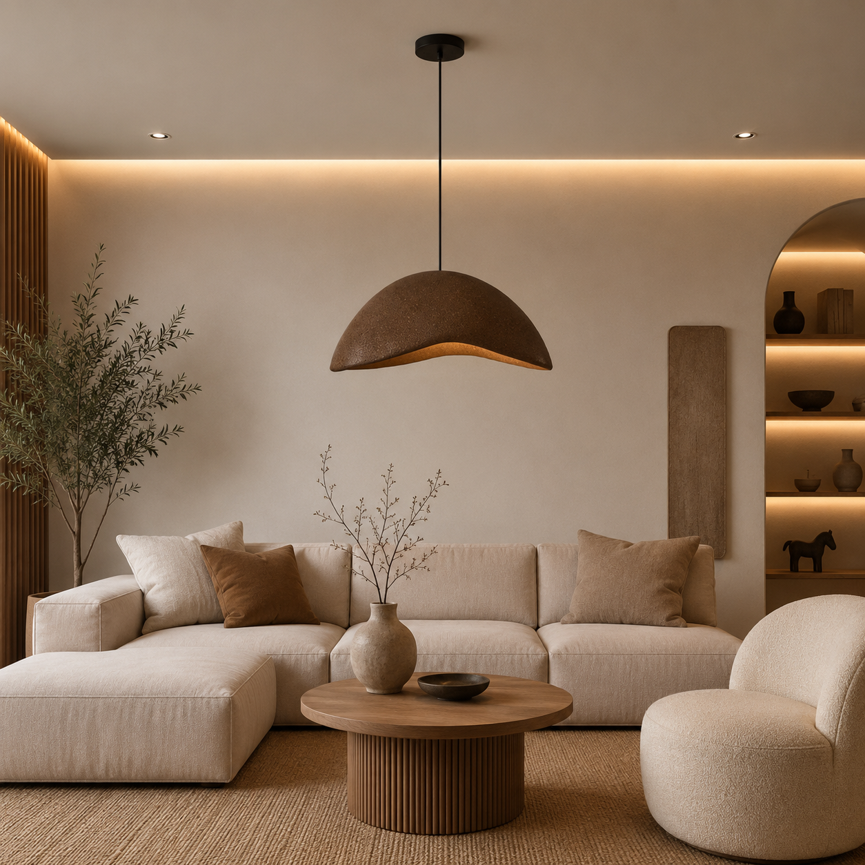 Fiberglass Ceiling Lamp -VL-TBS-354324 - Image 2