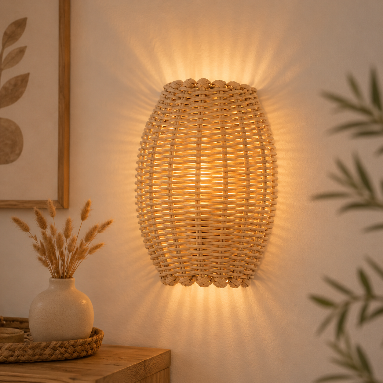 Bambo Boho Wall Lamp -VL-TBS-482452 - Image 2