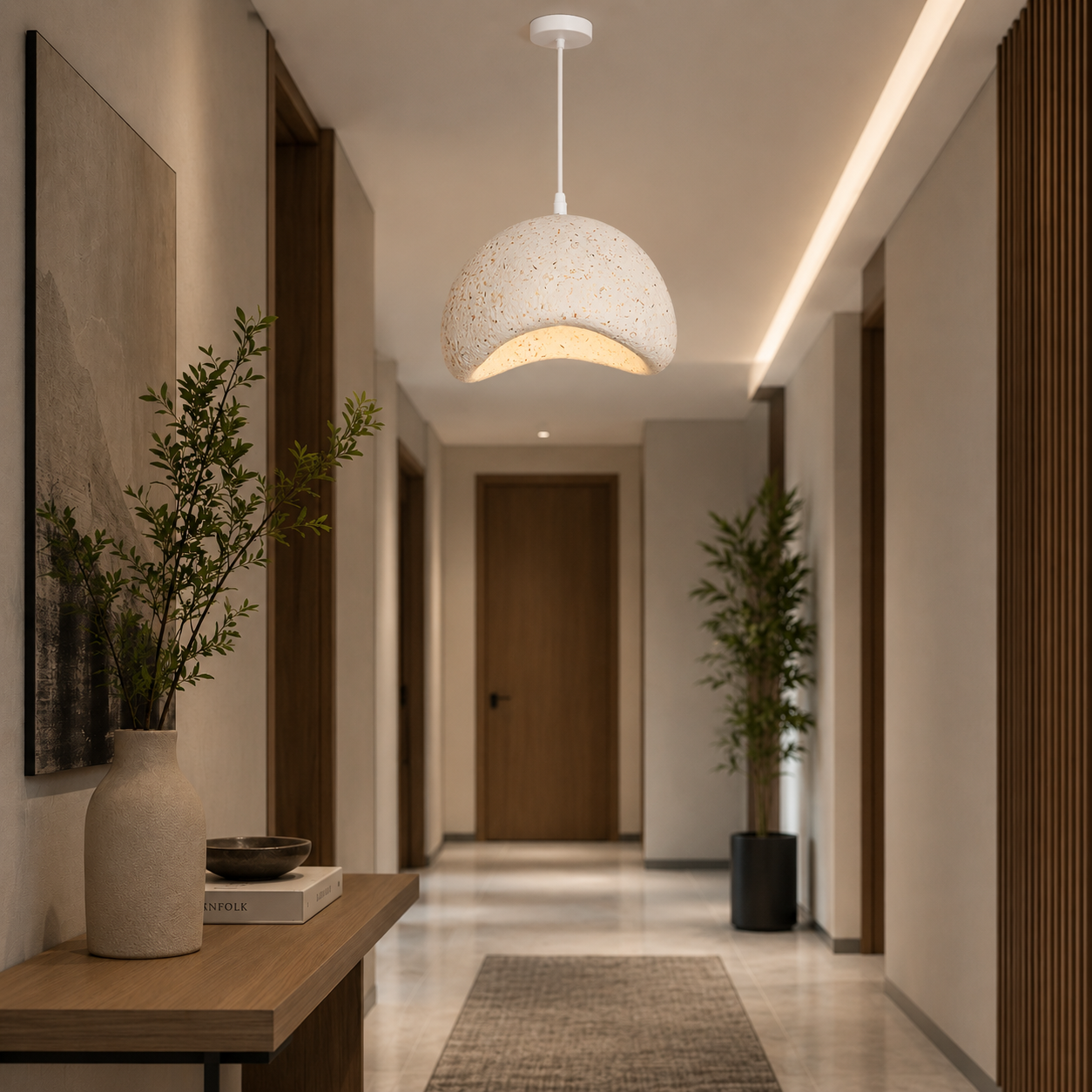 Fiberglass Ceiling Lamp -VL-TBS-445415 - Image 2