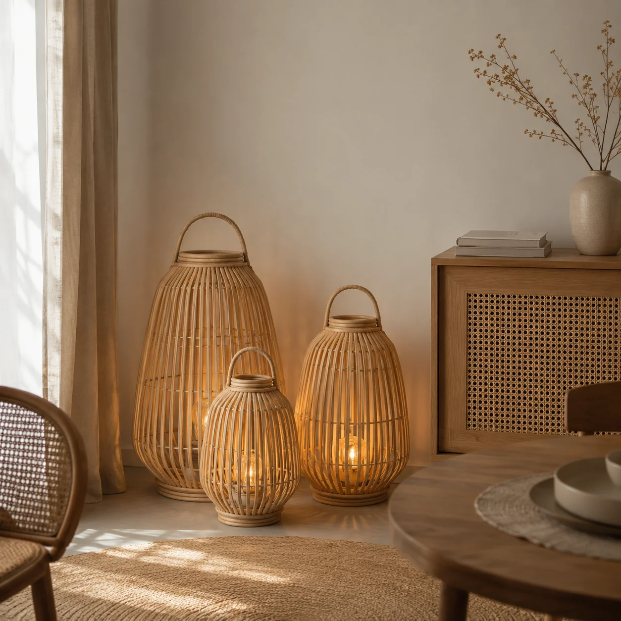 Bambo Boho Floor Lamp -VL-TBS-1101070 - Image 2