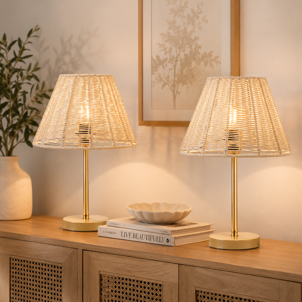 Makrami Table Lamp -VL-TBS-2414382 - Image 2