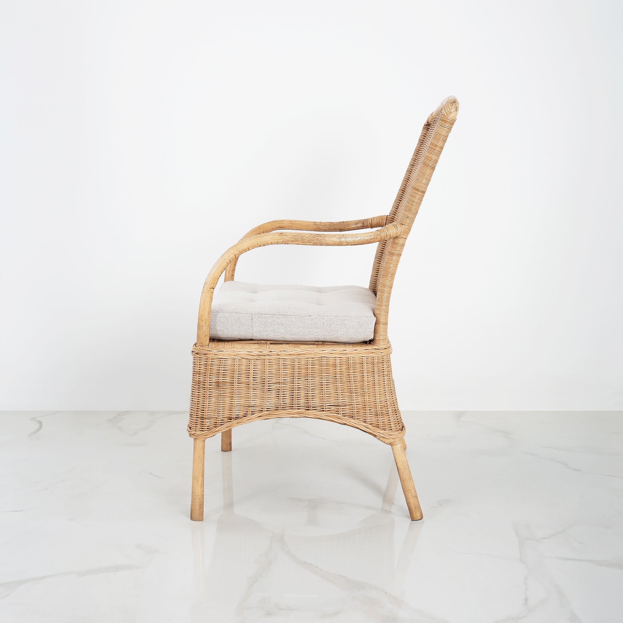 Adventure Threads High-Back Bamboo Armchair - Image 2