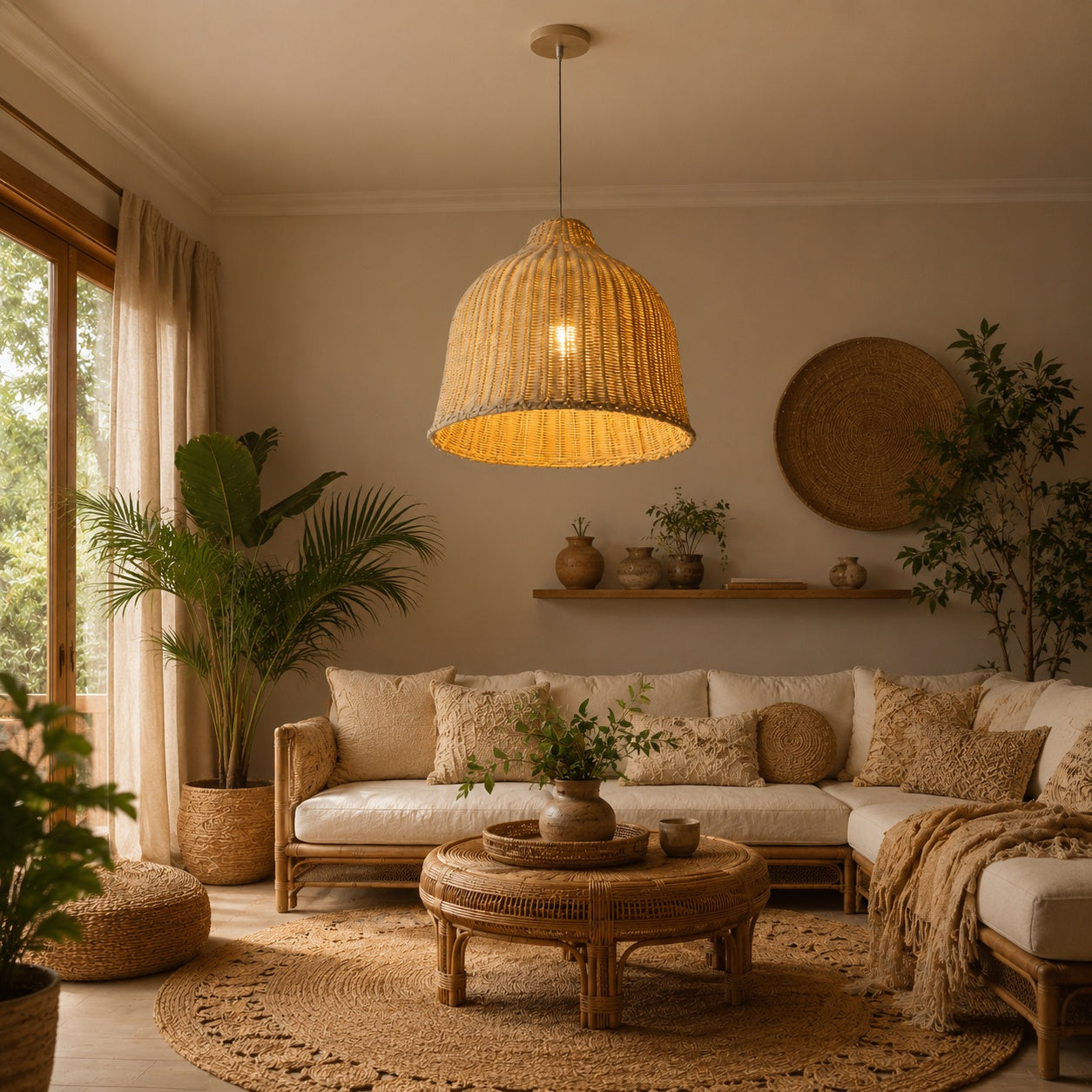 Bambo Boho Ceiling Lamp -VL-TBS-408378 - Image 2