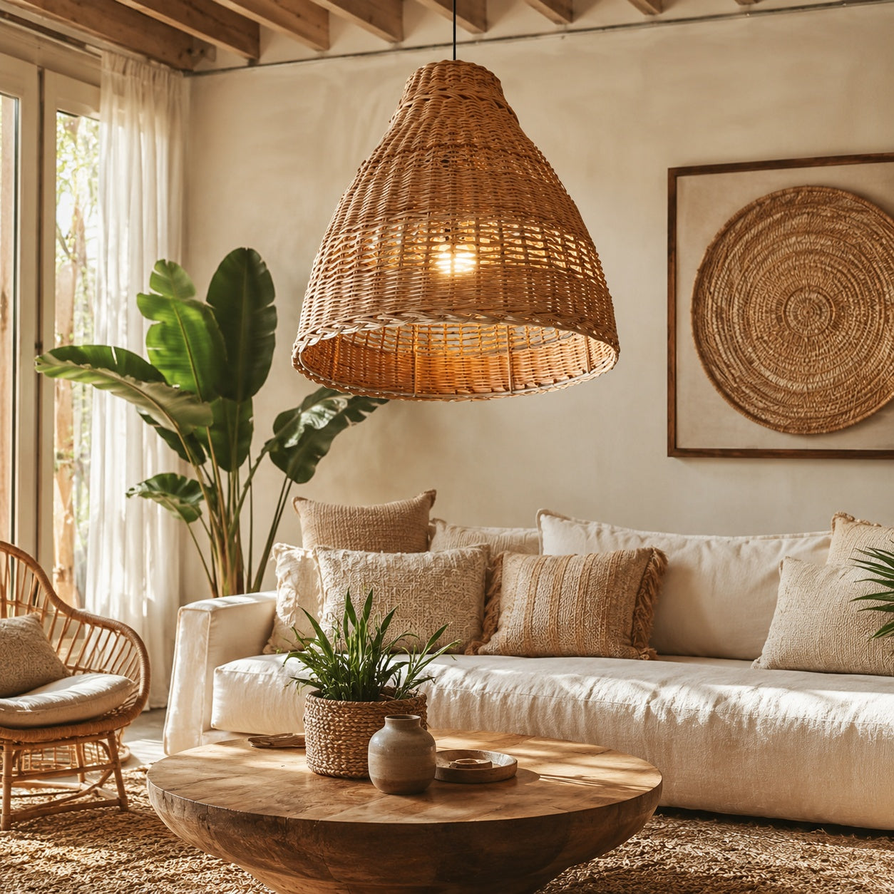 Bambo Boho Ceiling Lamp -VL-TBS-430400
