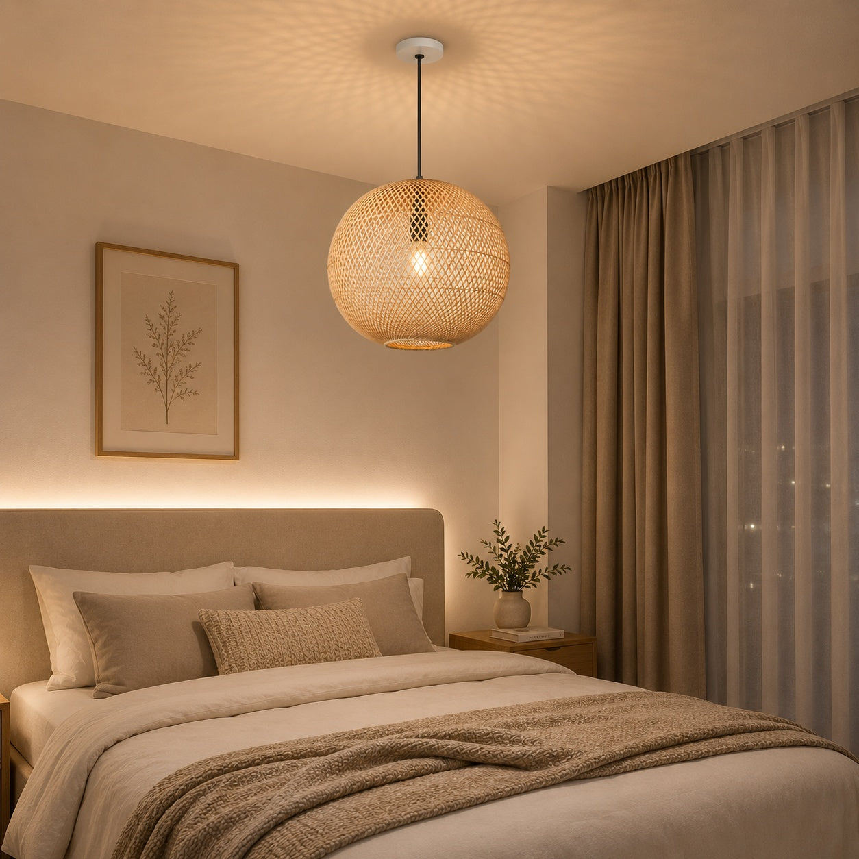 Bambo Boho Ceiling Lamp -VL-TBS-242212 - Image 2