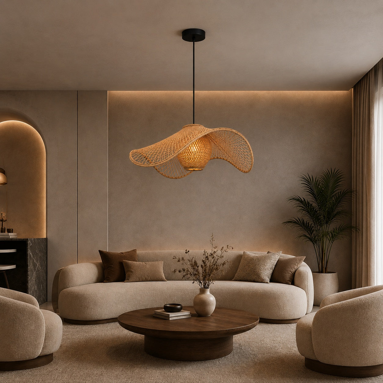 Bambo Boho Ceiling Lamp -VL-TBS-238208 - Image 2
