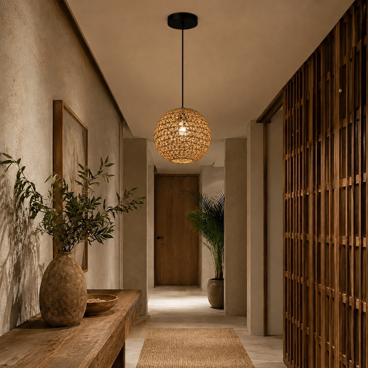 Bambo Boho Ceiling Lamp -VL-TBS-212182 - Image 2