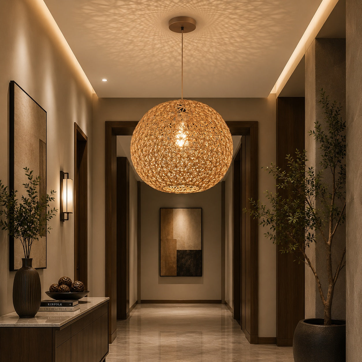Bambo Boho Ceiling Lamp -VL-TBS-210180 - Image 2