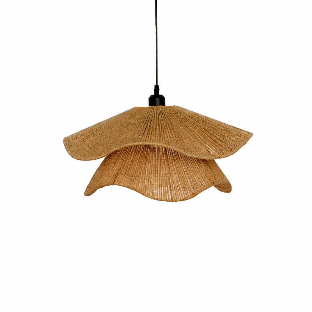 Burlap Boho Ceiling Lamp -VL-TBS-2362330